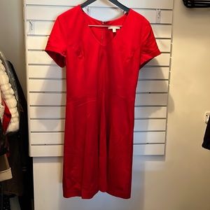 Size 12 red dress from banana republic in very good condition